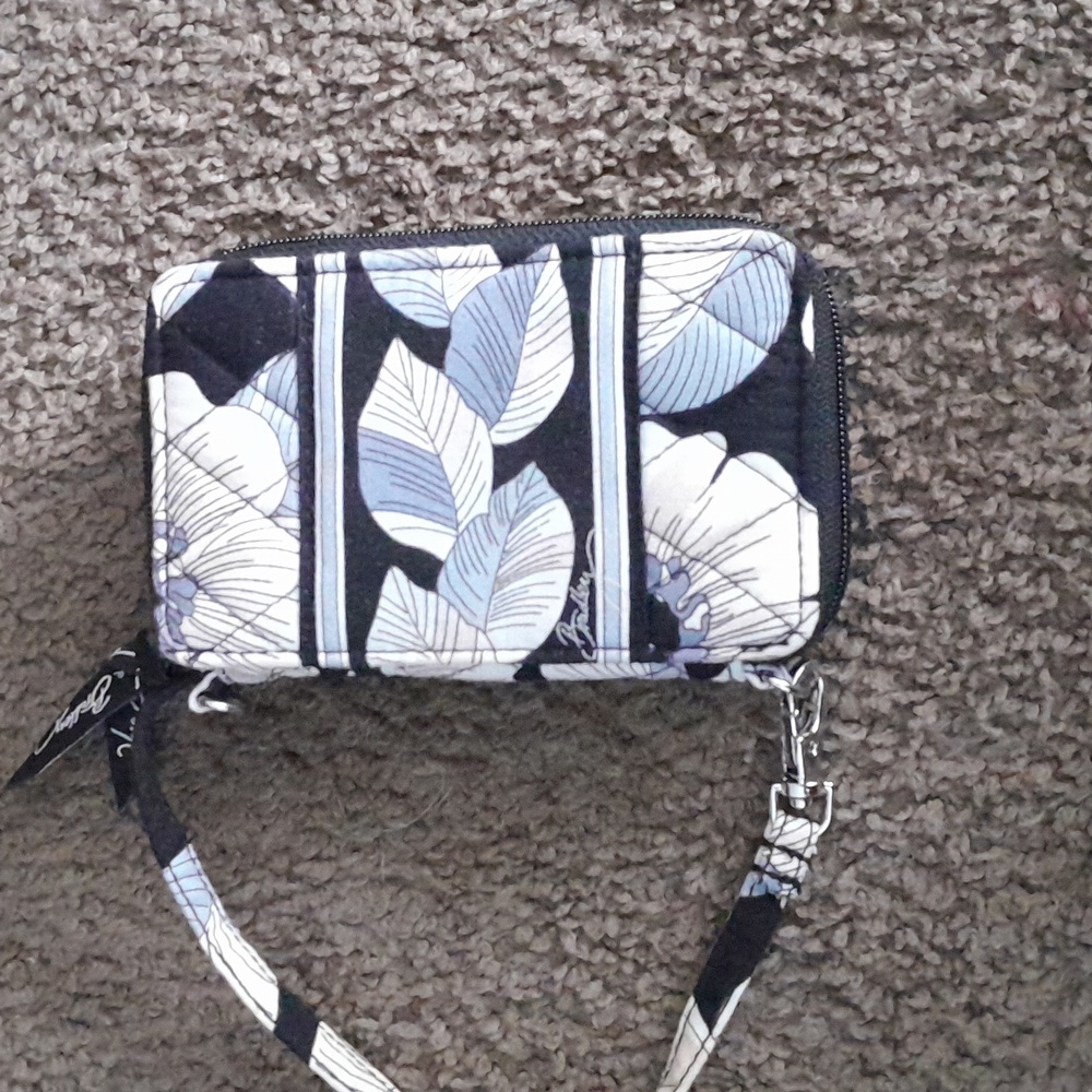 Vera Bradley quilted wallet/phone holder